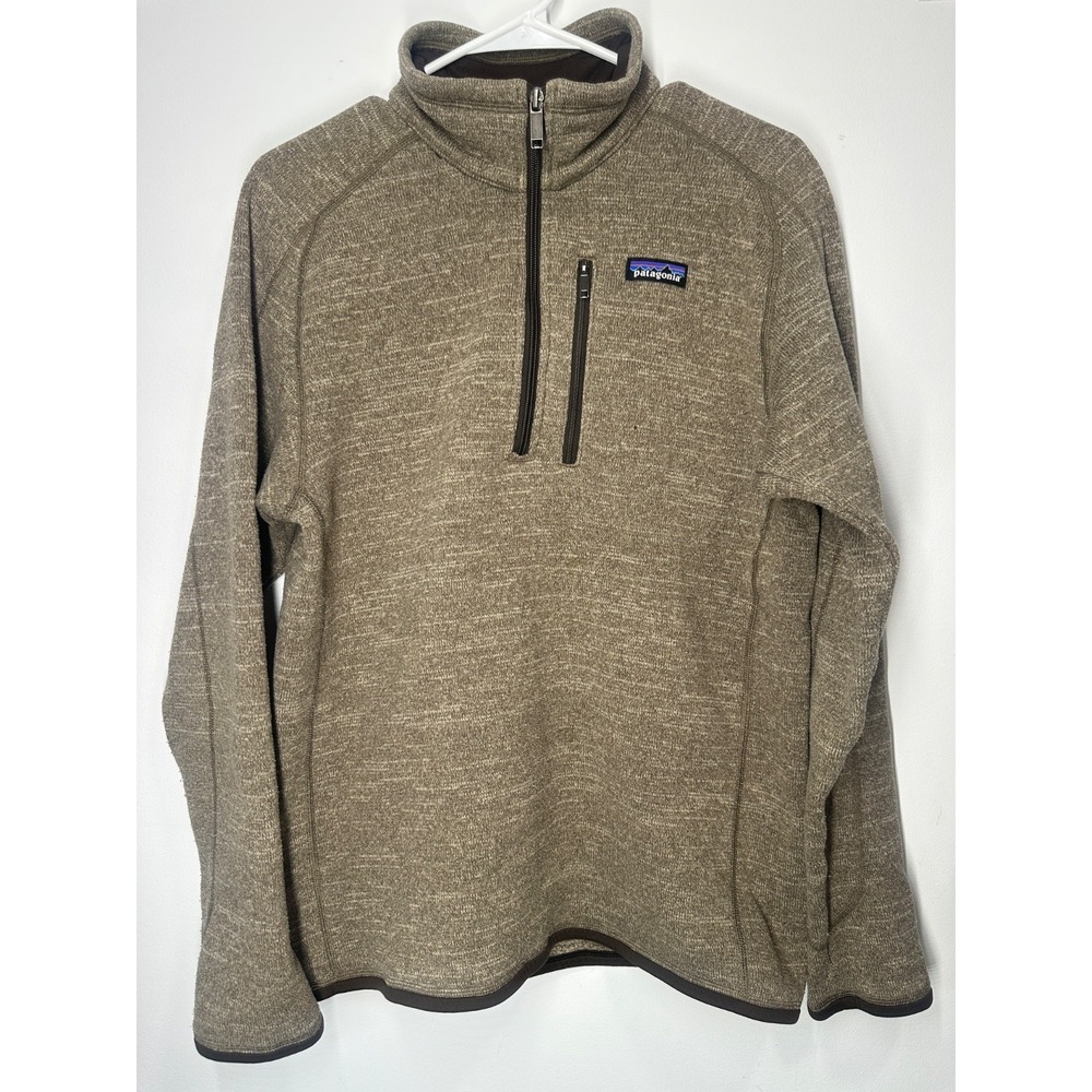 Patagonia 1/4 Zip Fleece Better Sweater Brown‎ Medium